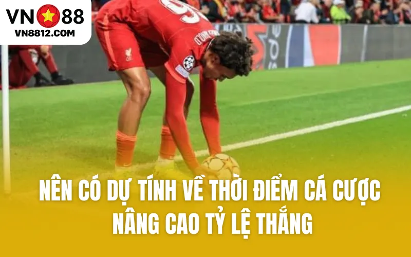 Nên có dự tính về thời điểm cá cược nâng cao tỷ lệ thắng