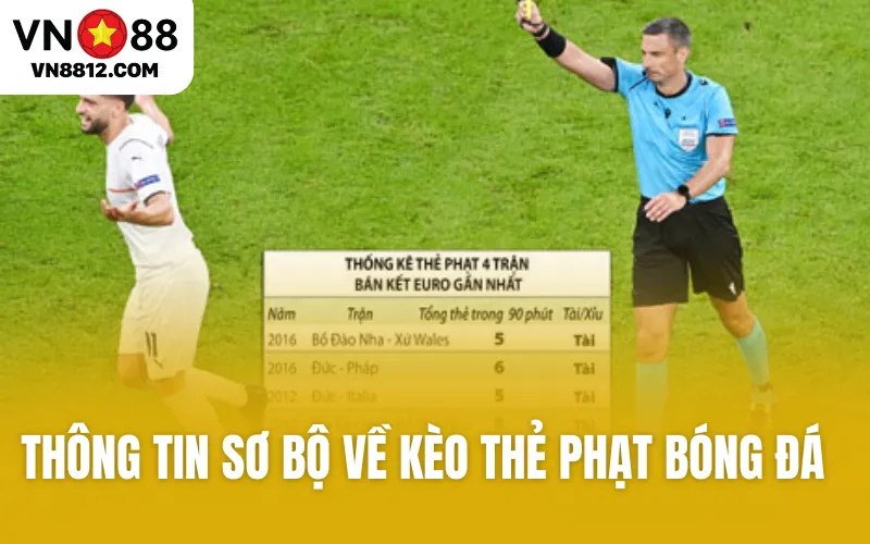 Thông tin sơ bộ về kèo thẻ phạt bóng đá