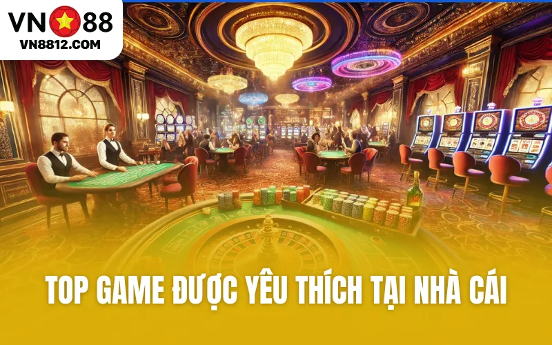 TOP Game được yêu thích tại nhà cái